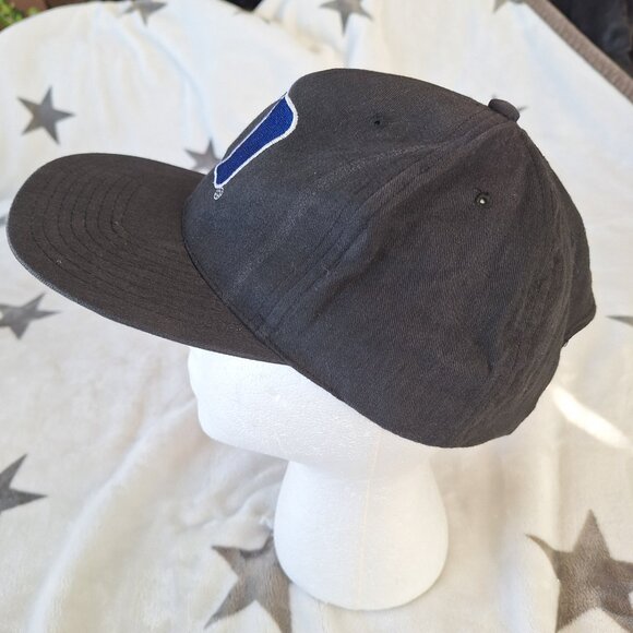 Headmaster Duke University Hat Cap Snapback Black Blue Devils College Adjustable - Picture 2 of 6